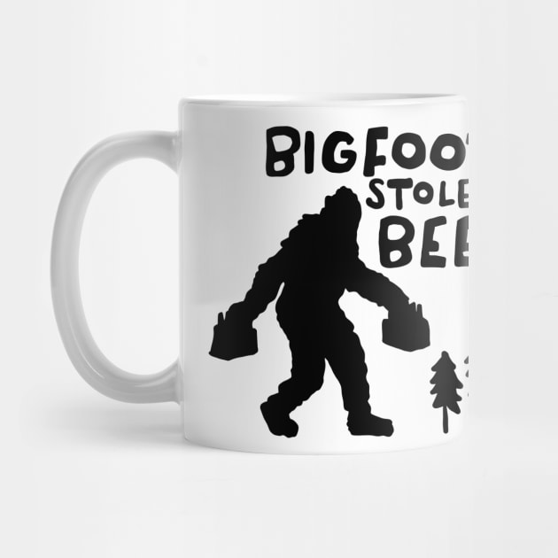 Bigfoot Stole My Beer by SandiTyche